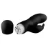 Easytoys Mad Rabbit - vibrator za G-točku i klitoris - crni