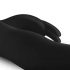 Easytoys Mad Rabbit - G-točka vibrator s klitoralnim masažerom (crni)