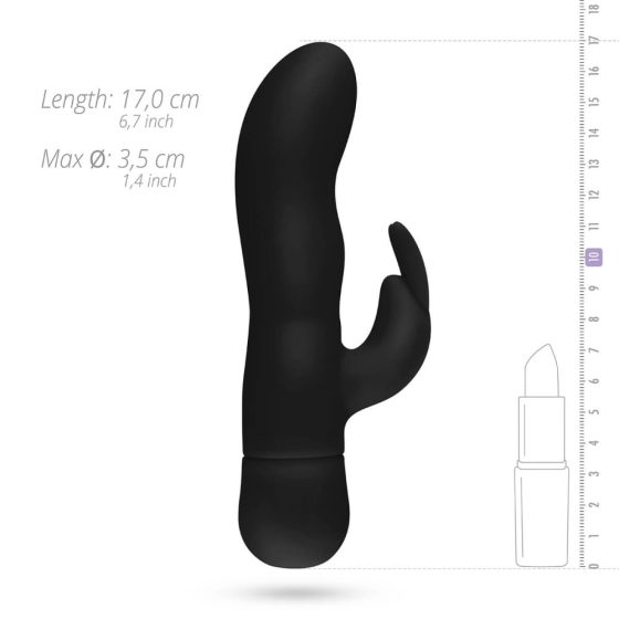 Easytoys Mad Rabbit - vibrator za G-točku klitorisa (crni)