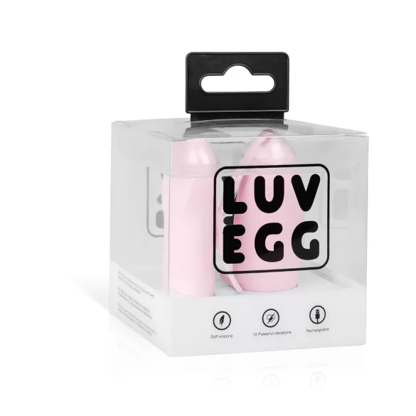 LUV EGG - vibrator jaje na daljinsko upravljanje - punjivo - roza