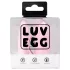 LUV EGG - nosivo akumulatorsko, bežično vibrirajuće jaje (roza)