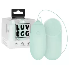   LUV EGG - nosivo bežično vibrirajuće jaje na baterije (zeleno)