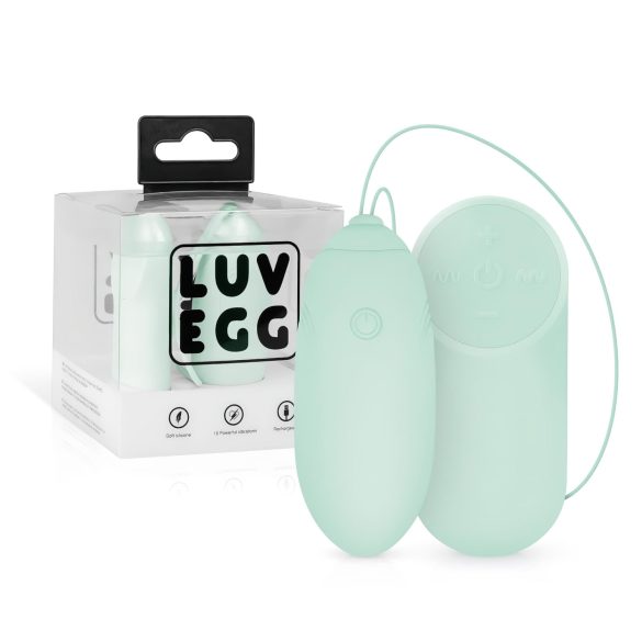 LUV EGG - bežično vibrirajuće jaje s punjivom baterijom (zeleno)