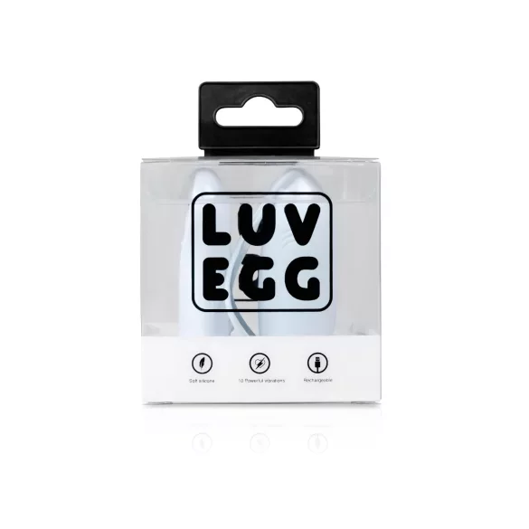 LUV EGG - vibracijsko jaje na daljinsko upravljanje - punjivo - plavo