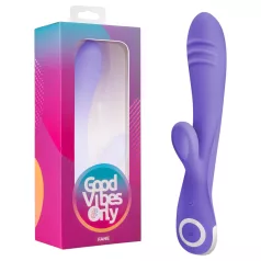   Good Vibes Only Fane Rabbit - vibrator zaječić s klitoralnim nastavkom