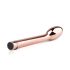 Rosy Gold G-spot - punjivi G-točka vibrator (roza zlato)