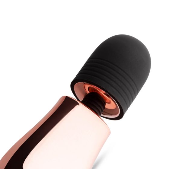 Rosy Gold Mini Wand - punjivi vibrator za masažu (rosegold)
