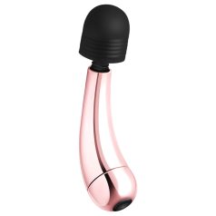   Rosy Gold Wand Mini Curve - kompakt masažni vibrator (rosegold)