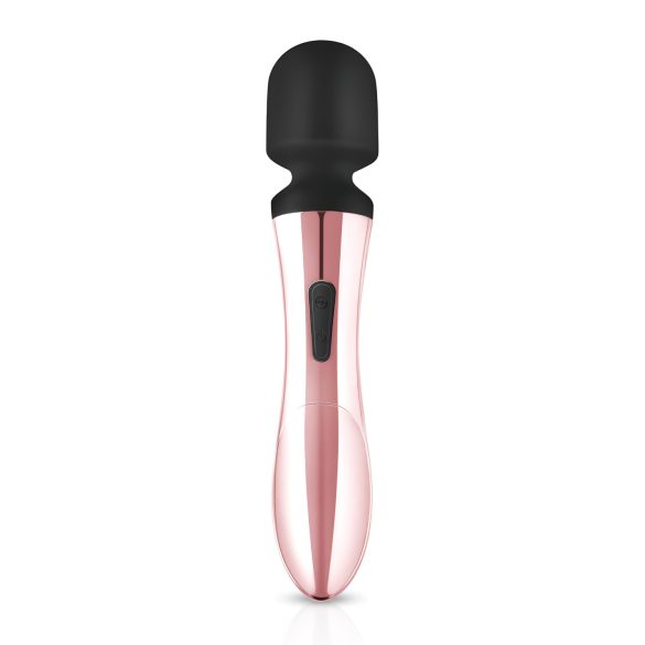 Rosy Gold Wand Curve - punjivi ružičasti masažer vibrator