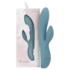   Bloom Violet Rabbit - vibrator za G-točku i klitoris - tirkiz