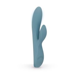   Bloom Violet Rabbit - vibrator za G-točku klitorisa na baterije (tirkizna)