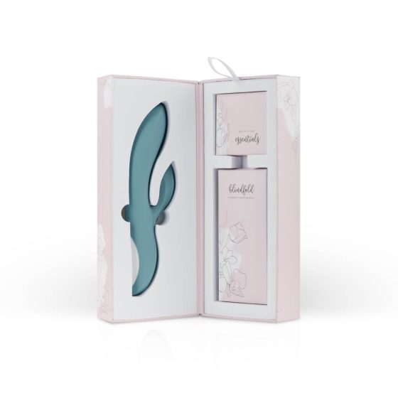 Bloom Violet Rabbit - vibrator za G-točku klitorisa na baterije (tirkizna)