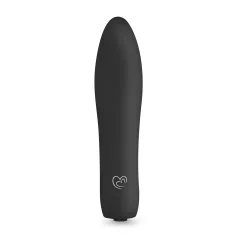   Easytoys - vibracijski štapić na punjenje - crni - Velvet Vibe