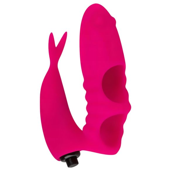 Easytoys Finger - 2u1 prstni vibrator (roza)