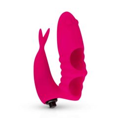 Easytoys Finger - vibrator za prste 2u1 (ružičasti)