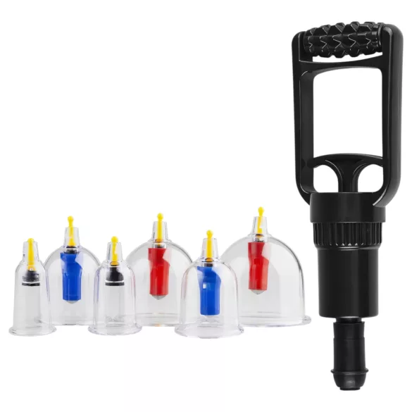 Easytoys - set vakumskih pumpica za tijelo - 6 dijelova