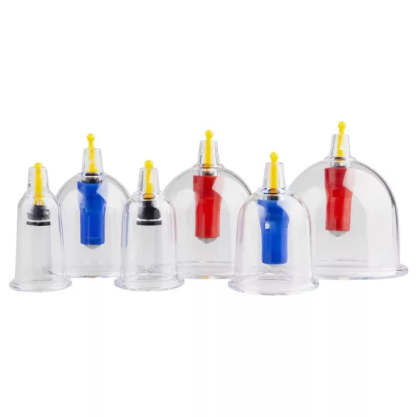 Easytoys - set vakumskih pumpica za tijelo - 6 dijelova