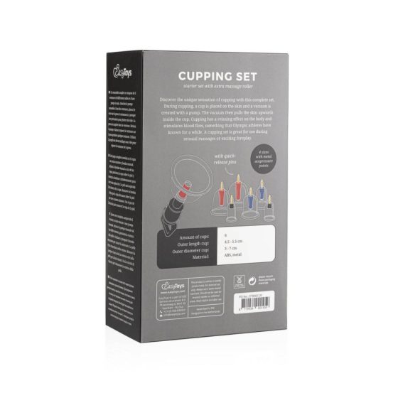 Easytoys Cupping - set usisne pumpe (7 dijelova)