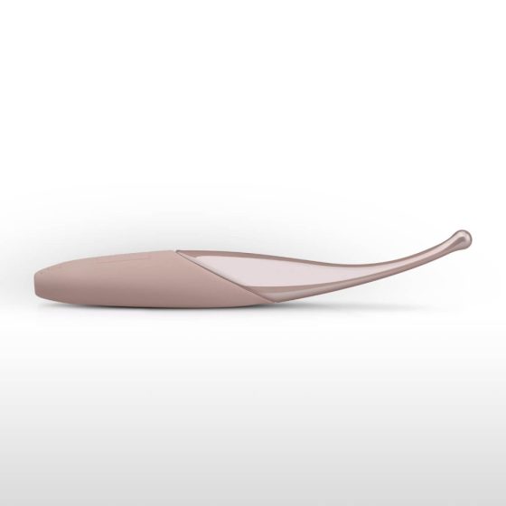 Senzi - punjivi, vodootporni vibrator za klitoris (blijedo ružičasti)