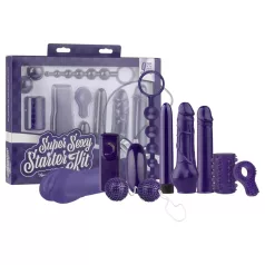   LoveBoxxx Super Sexy - set za parove s vibratorom - 9 dijelova