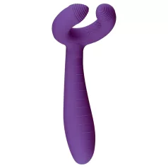   Easytoys - vibrator za parove - punjivi, vodootporan - ljubičasta