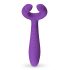 Easytoys Couple - punjivi, vodootporni parni vibrator (ljubičasti)