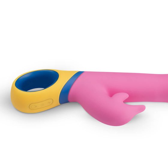 PMV20 Copy Dolphin - punjiva, rotirajuća glava, vibrator za klitoris (roza)