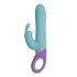PMV20 Meta Rabbit - rotirajući vibrator s klitoralnim nastavkom (menta)