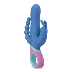 PMV20 Vice Double - trostruki vibrator s rotacijom - plavi