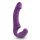 Easytoys - bežični strap-on vibrator bez remena (ljubičasti)