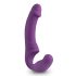 Easytoys - bežični strap-on vibrator bez remena (ljubičasti)