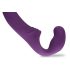 Easytoys - bežični strap-on vibrator bez remena (ljubičasti)