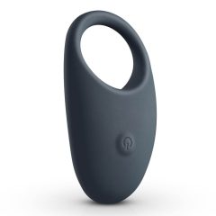   Boners - vodootporni vibrirajući prsten za penis na baterije (siv)