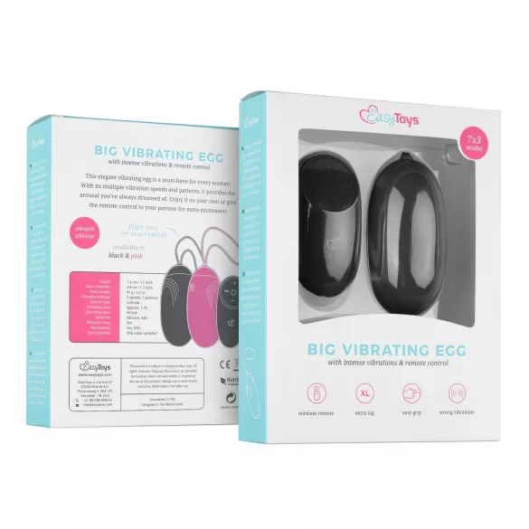 Easytoys - vibrirajuće jaje na daljinsko upravljanje