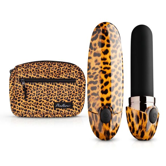 Panthra Asha - USB ruž vibro (leopard-crna)