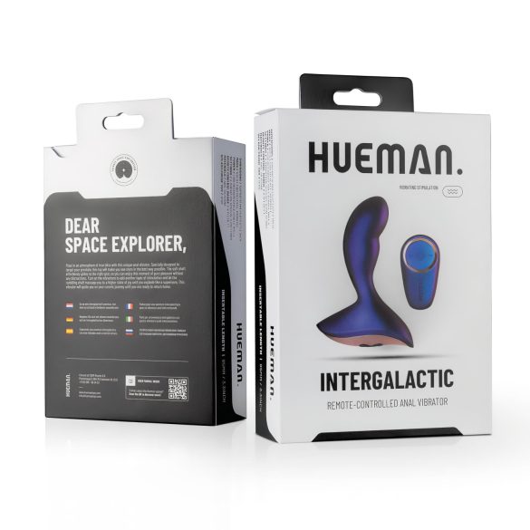 Hueman Intergalactic - analni vibrator - ljubičasta