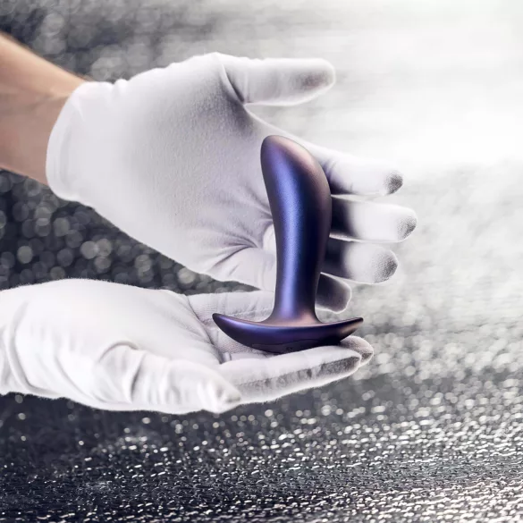 Hueman - Analni vibrator na daljinsko upravljanje - punjivi - ljubičasti