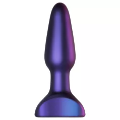   Hueman Space Force - vodootporni analni vibrator s potiskom - ljubičasti