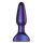 Hueman Space Force - vodootporni analni vibrator s potiskom (ljubičasti)