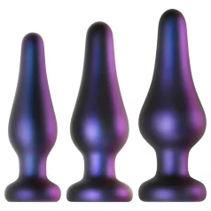   Hueman Comets - analni plug set - silikon - 3 komada - ljubičasta