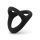 Easytoys Desire Ring - fleksibilni prsten za penis i testise (crni)