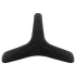 Easytoys Desire Ring - fleksibilni prsten za penis i testise - crni