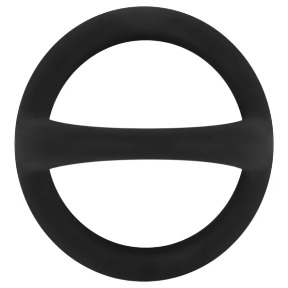 Easytoys Desire Ring - fleksibilni prsten za penis i testise - crni