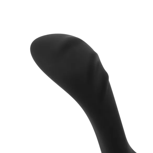 Easytoys - Prsten za penis i testise - fleksibilni silikon - crni