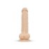Real Fantasy Conrad - vibrator s vakuumskim čašicama - 20cm (boja kože)