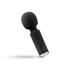   Easytoys Wonder Wand - punjivi, mini vibrator za masažu (crni)