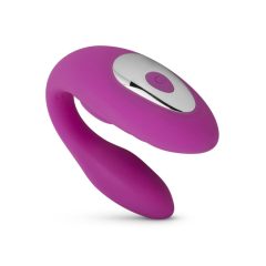   Easytoys Tap Dancer - punjivi, vodootporni, radio vibrator za par (ružičasti)