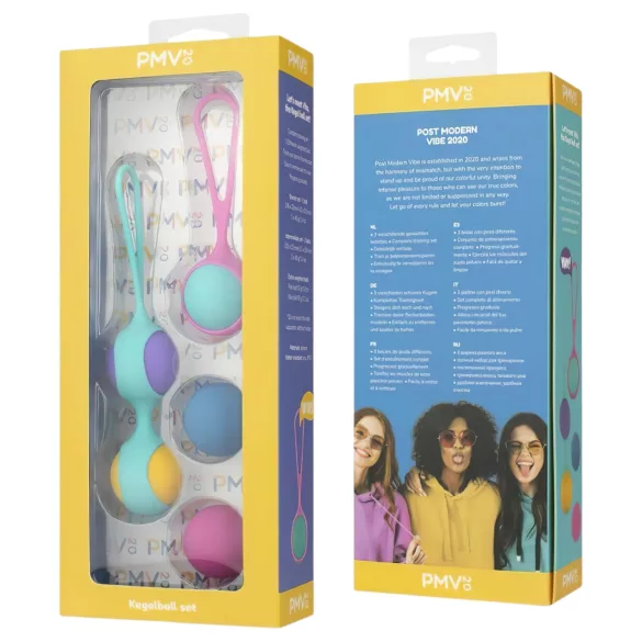 PMV20 Vita - set keglove kuglice - podesivo - šareno