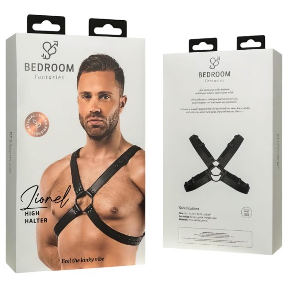 Bedroom Fantasies Lionel - gornji dio tijela pojas (crni) - S-XL