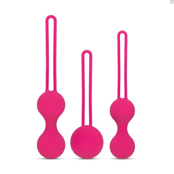Easytoys LoveBalls - set gejša kuglica - 3 dijela (ružičasto)